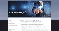 Desktop Screenshot of maksolutionsllc.com